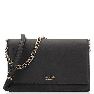 NWT Black Kate Spade Crossbody
